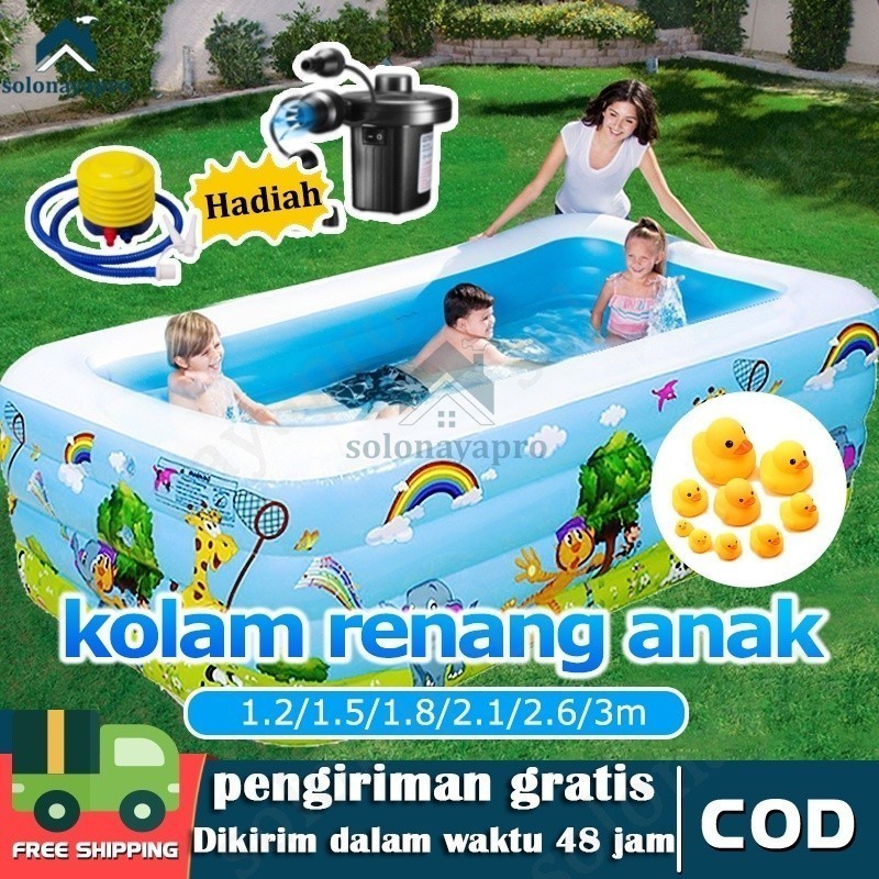 Kolam Renang Intex Anak/Kolam Renang Anak Jumbo/Balon Renang Anak/Mainan Kolam Renang Anak Balon
