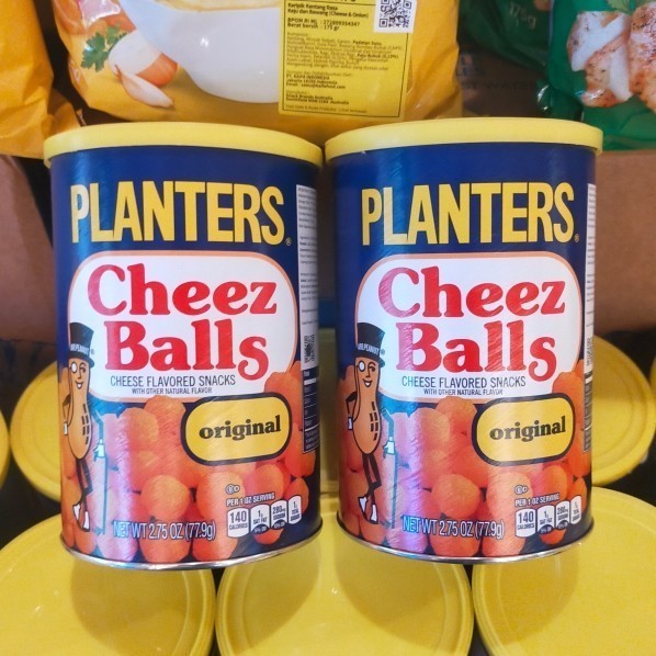 

planters cheese balls Snack import 77.6gr keju