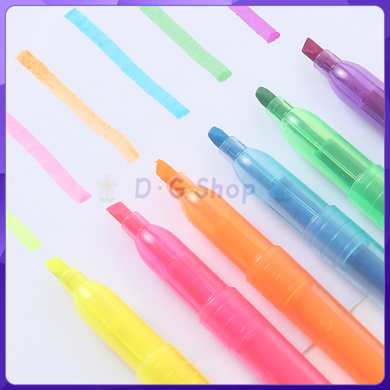 

D·GShop ⭐ Crayon Anak [1 Pena] Sta Brush Pen Stabilo Mini Stabilo Lucu Pensil Warna Set Highlighter Stabillo Pen Marker Warna Sta Brush Pen Hl