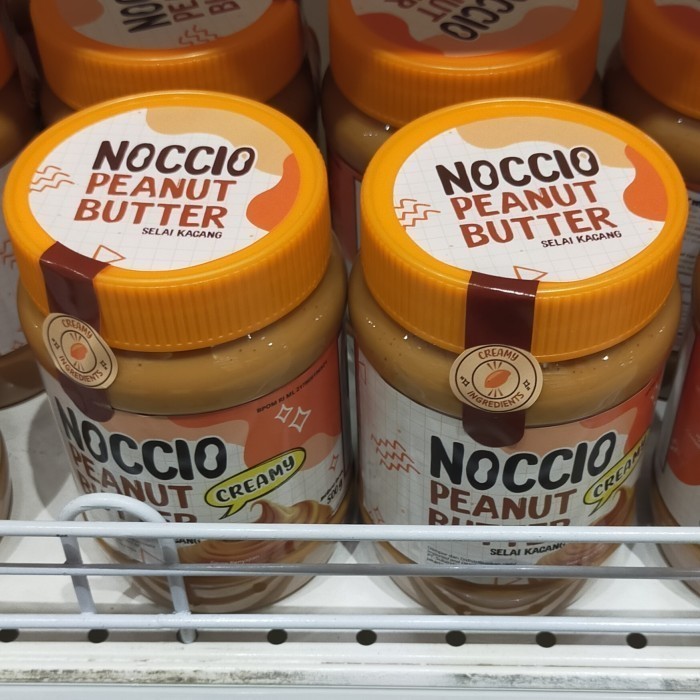 

noccio peanut butter creamy 500gr selai spread kacang krim