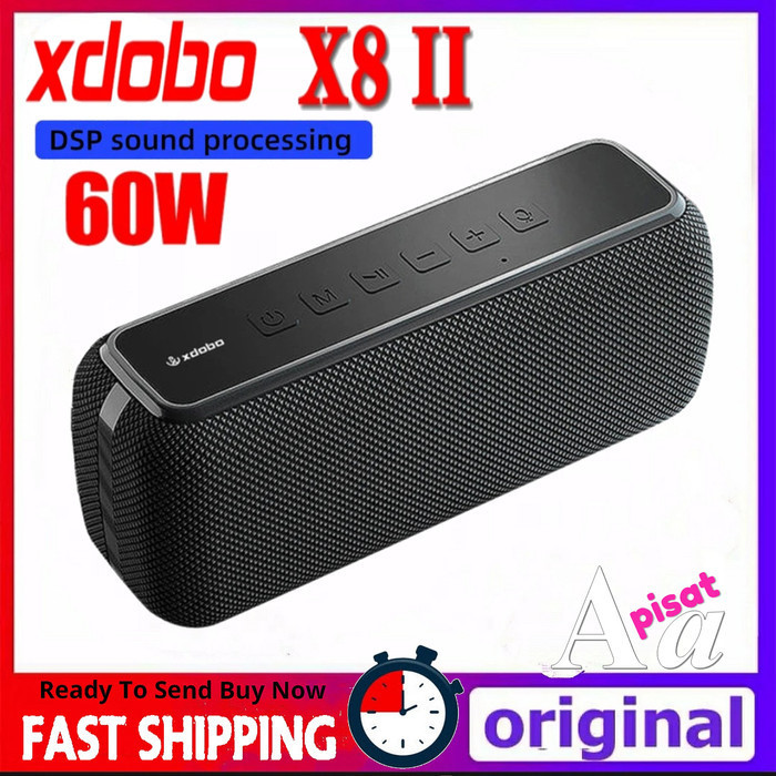 Speaker Bluetooth Xdobo X8II 60W Wireless Original Alt. Lenyes