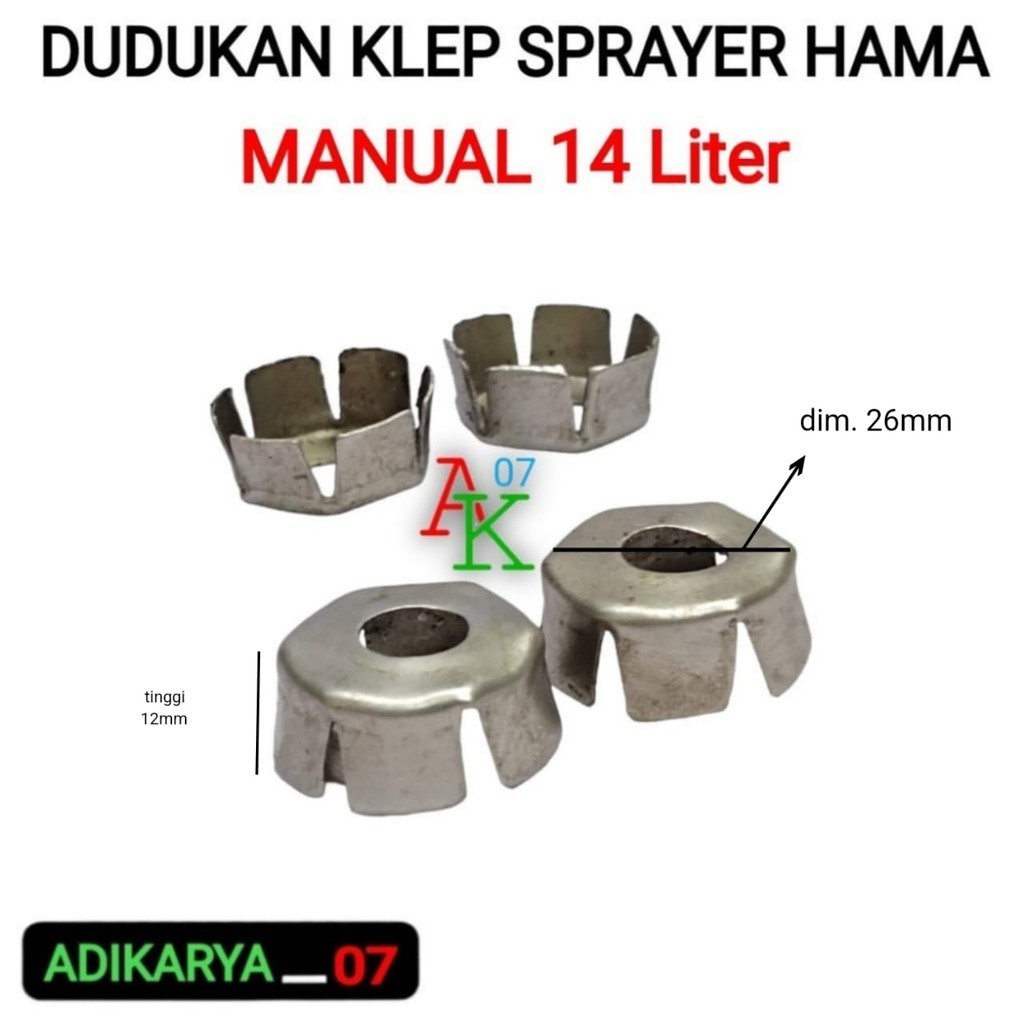Dudukan Klep Sprayer Hama Manual SWAN 14 Liter Ring Besi Klep Sprayer Ring Klep Sprayer SWAN 14 Lite