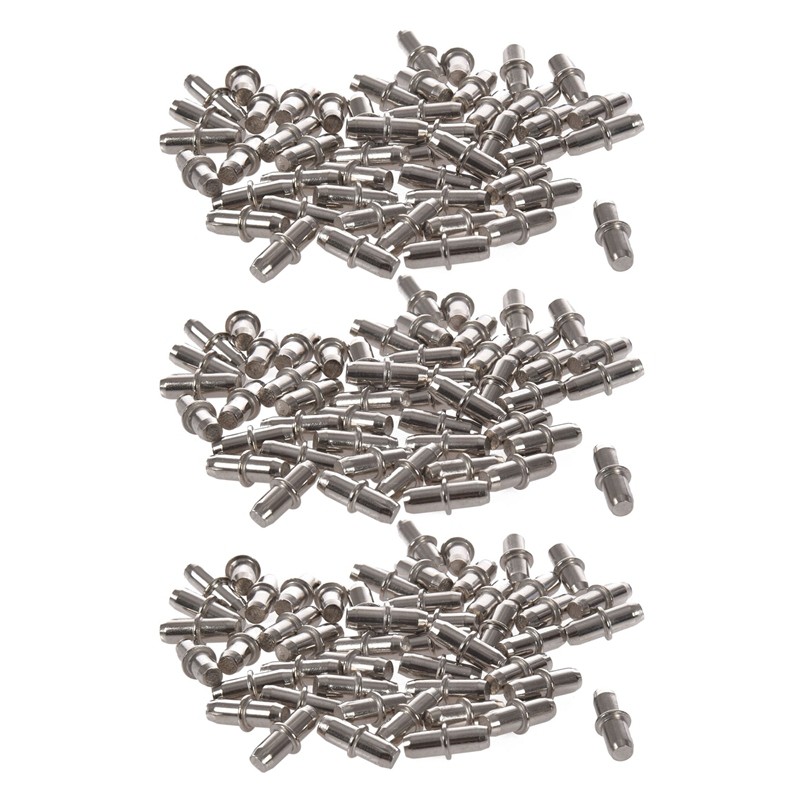 

150Pc Cabinet Cupboard Wooden Chopping Shelf Support Pins Nails 16X5mm