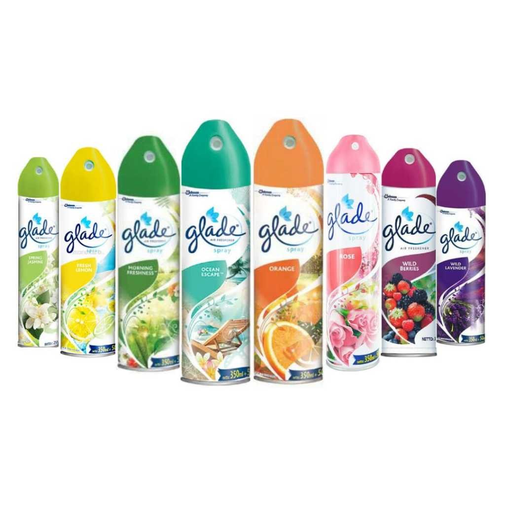 (KSHAI) Glade Aerosol Spray Pengharum Ruangan Glade  250ml 350ml