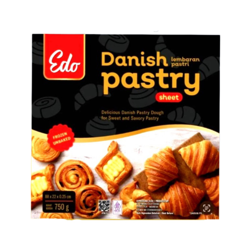 

Edo Danish Pastry Sheet dan Edo Puff Pastry Sheet 750gr