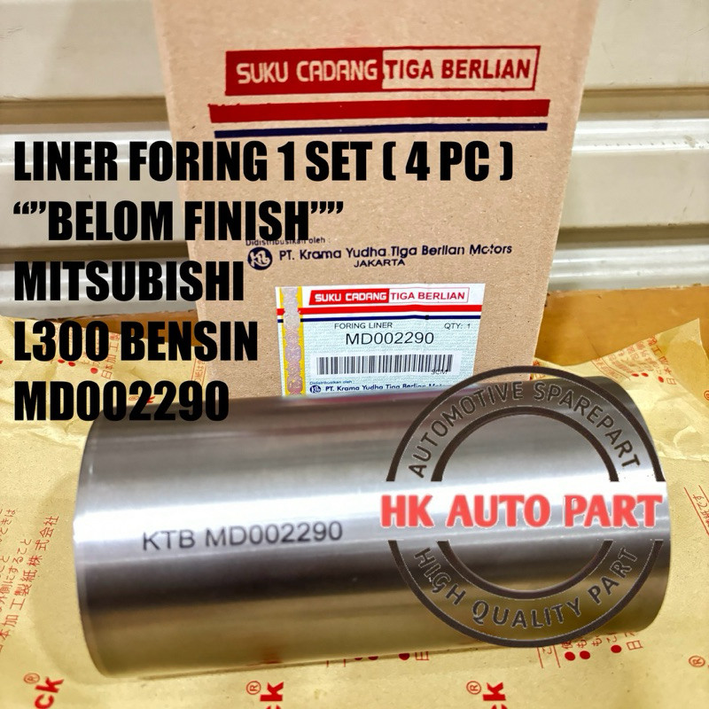 Liner Furing Belum Finish Mitsubishi L300 Bensin L 300 Cylinder Foring Non Finish
