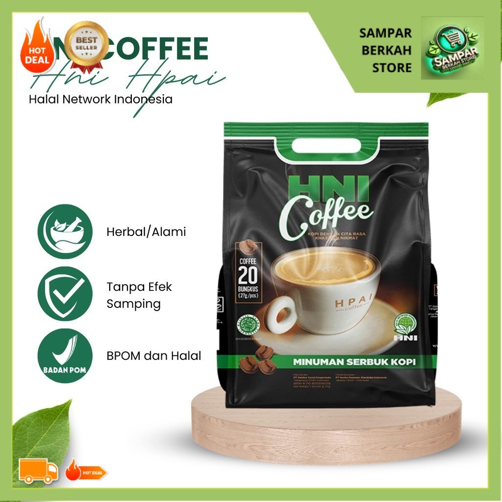 

Produk Halal; COFFEE | Bisa Bayar COD - HNI HPAI BPOM #hnihpai #samparstore