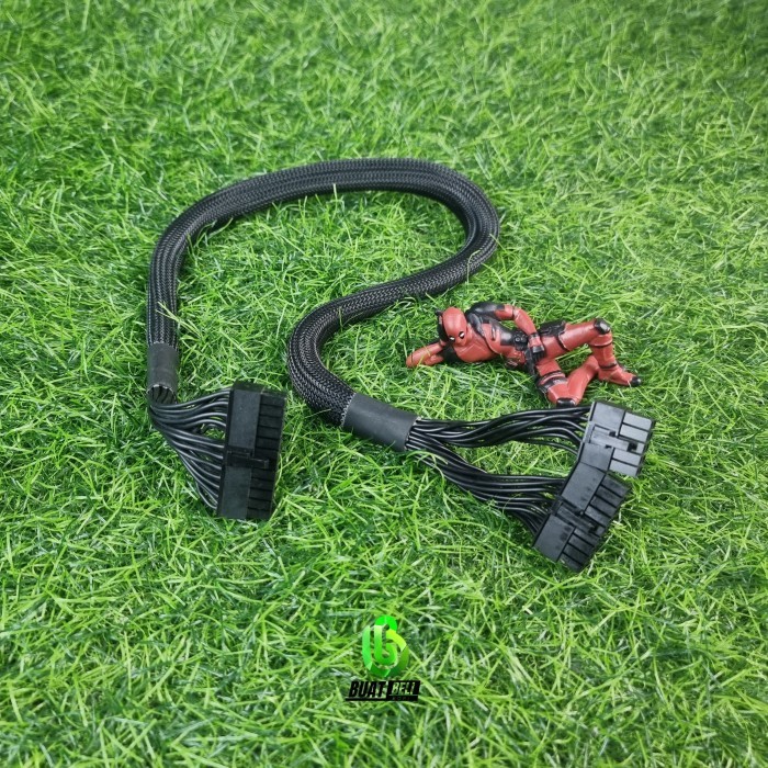 Kabel modular Psu Corsair 18+10 pin to 24 pin ATX Sleeving 60cm