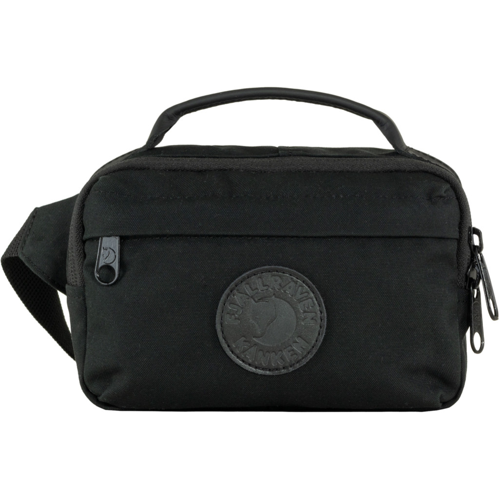 Fjallraven Kanken No 2 Black Hip Pack Fjallraven Kanken No.2 Black Hip Pack Original Tas Pinggang Fj