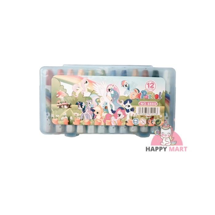 

Crayon 12 collors with case Pony / Frozen / Avengers - Pony