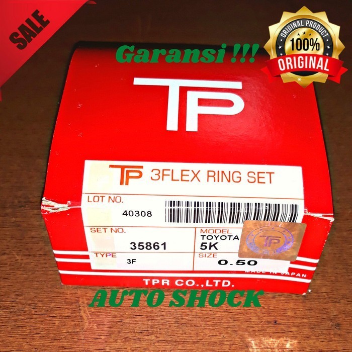 RING PISTON KIJANG 5K ASLI - STD - STD - STD