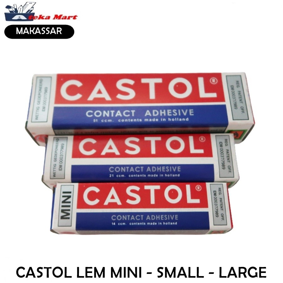 

[PCS] CASTOL LEM KUNING MINI SMALL LARGE