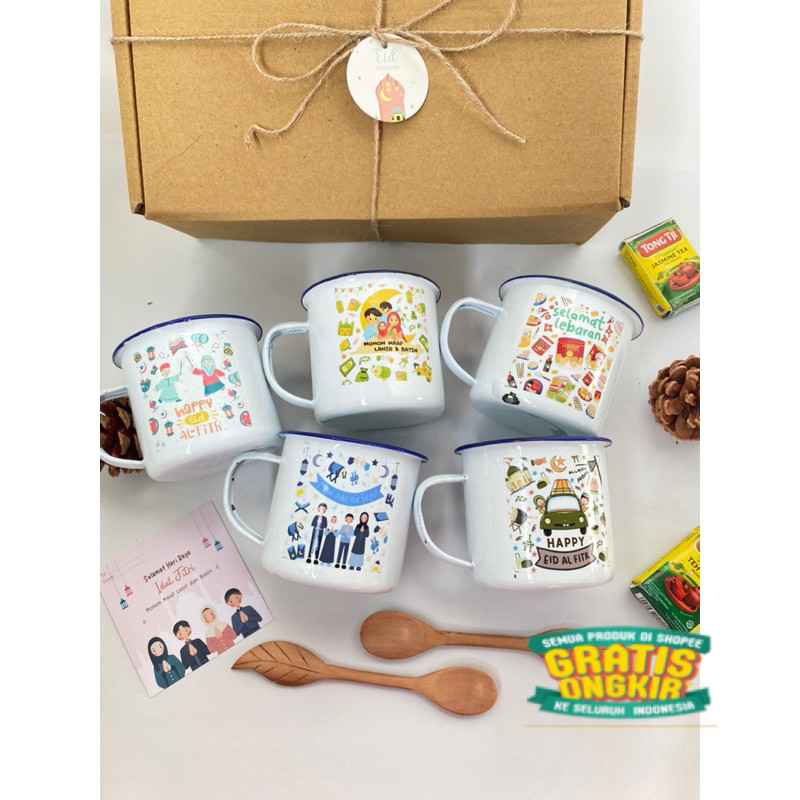 

Hampers Lebaran/Idul Fitri/ Bisa satuan/Bisa tambah nama per mug/ langsung proses