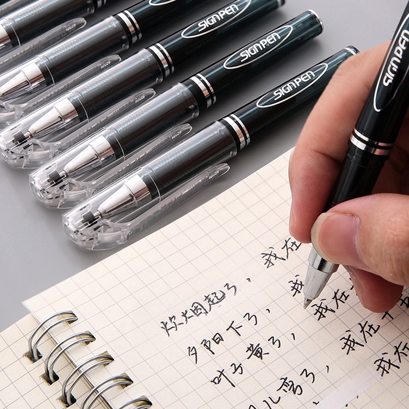 

Portable Black Business Office Signature Pen Gel Pen