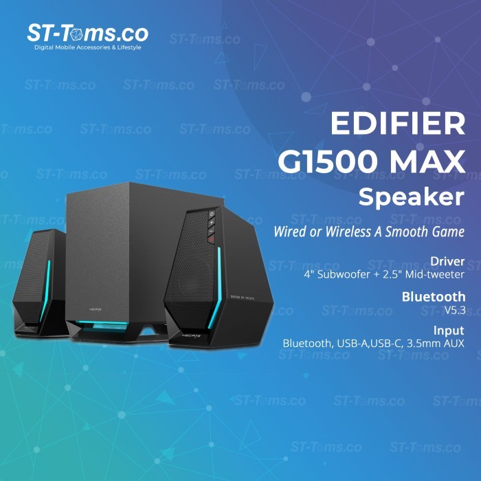 Edifier G1500 Max  / G 1500 Max 2.1 Multimedia Speaker System with Subwoofer