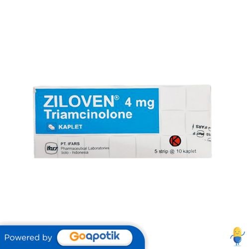 Ziloven 4 Mg Box 50 Kaplet