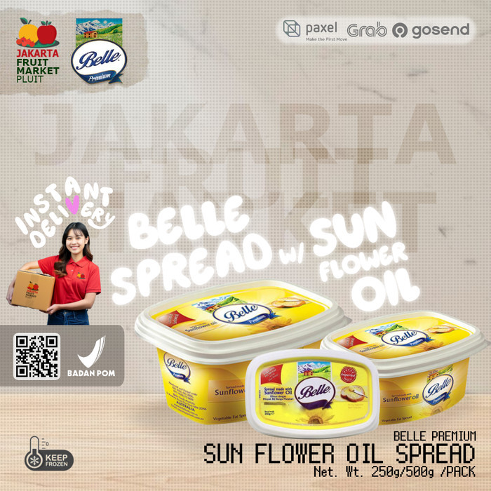 

ATMAA (MARGARIN) BELLE SPREAD SUNFLOWER OIL - 250g