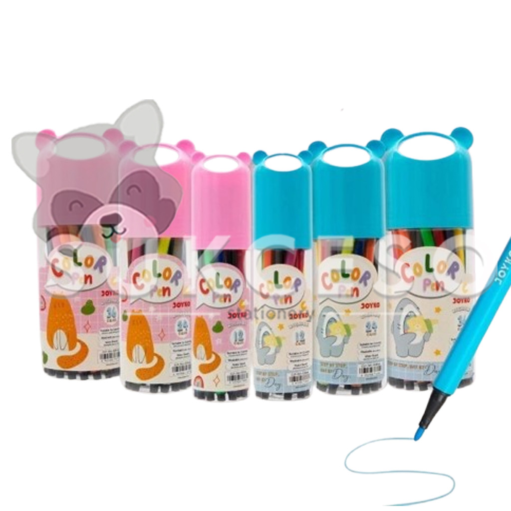 

JOYKO Color Pen CLP-064 12/24/36 Color Spidol Warna Bisa Dicuci Murah
