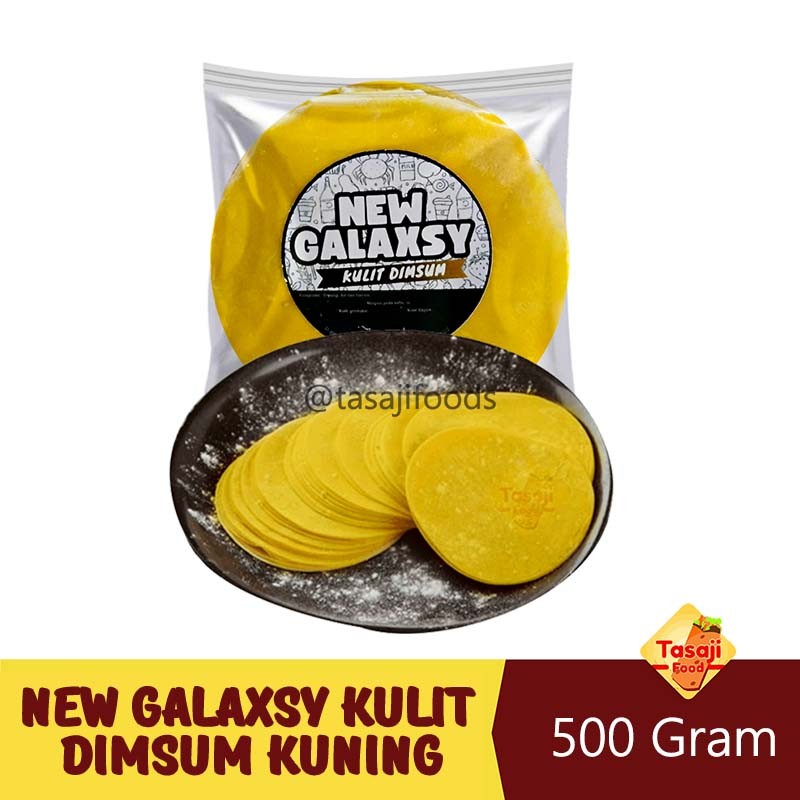 

New Galaxsy Kulit Dimsum Kuning 9 Cm 500 Gram Grosir