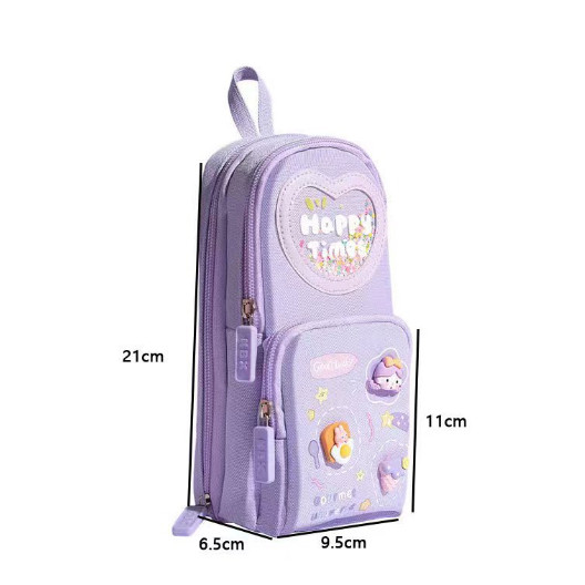 

Tempat Pensil Anak Lucu Sekolah Korea Karakter Kapasitas Besar Aesthetic 6 Sekat Aesthetic