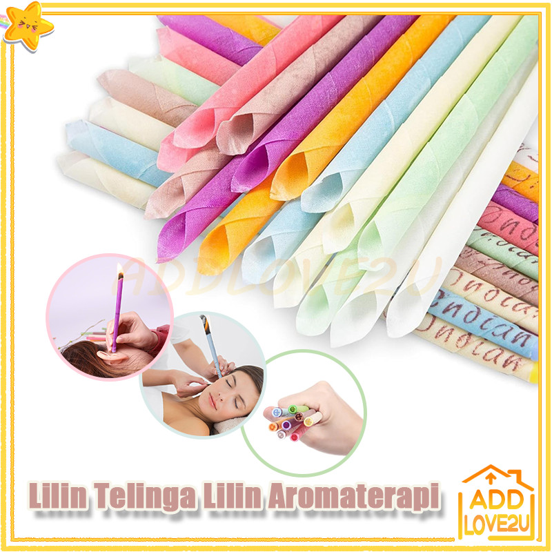 Ear Candle/Lilin Pembersih Kotoran Telinga Aromaterapi/Lilin Pembersih Telinga/Alat Terapi Telinga L