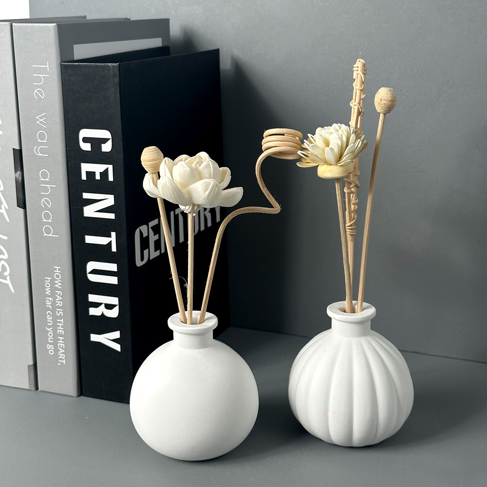 

Cement Vase Silicone Mold DIY Handmade Perfume Bottle Ornaments Making Plaster Resin Mould Concrete Flower Vases Molds Supplies