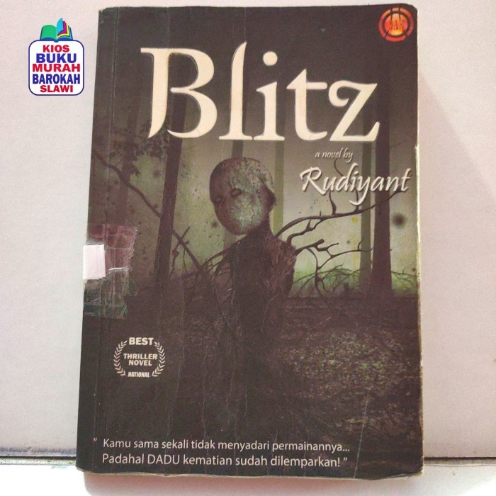 novel horor thriller blitz rudiyant kamu sama sekali tidak menyadari permainannya