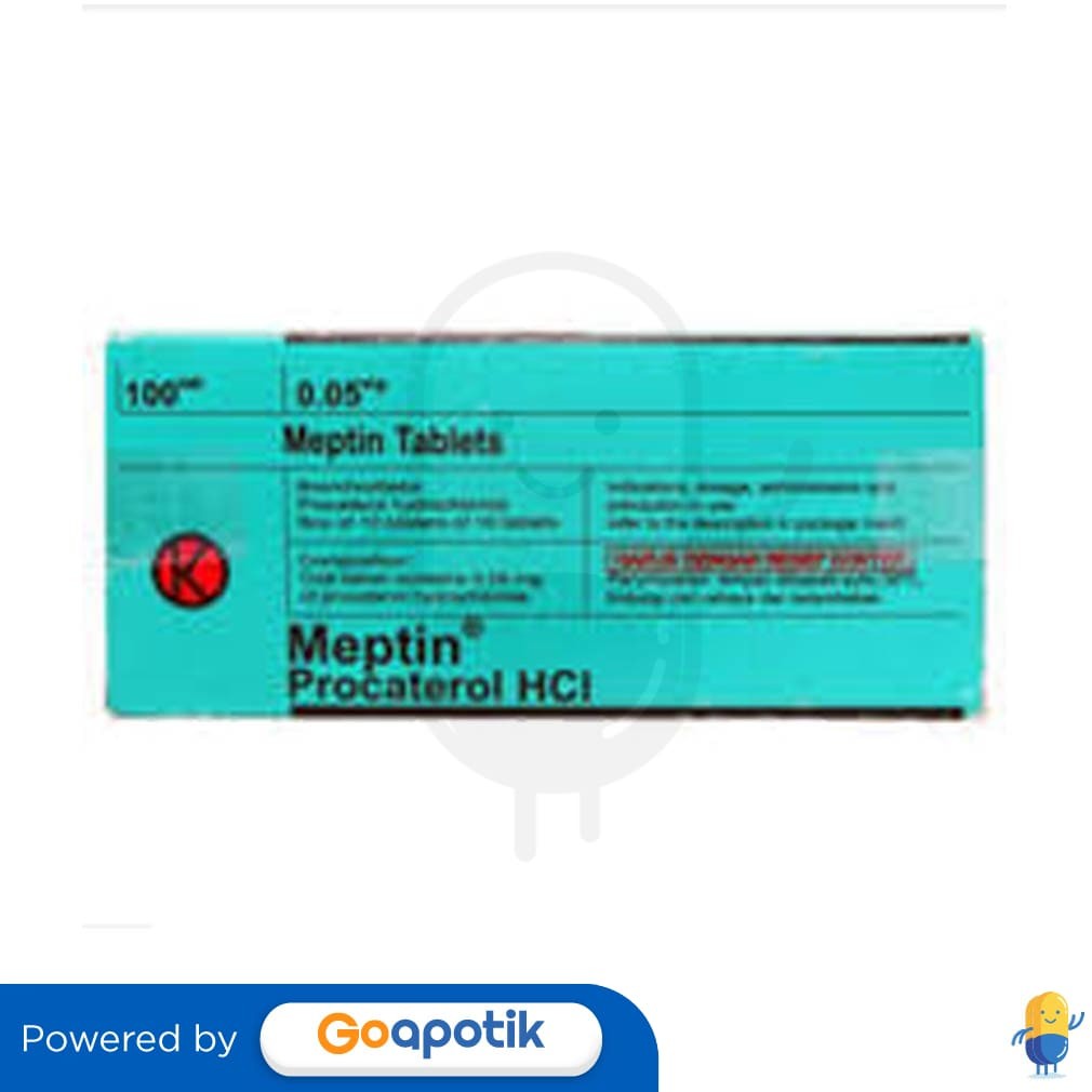 Meptin 0.05 Mg Box 100 Tablet