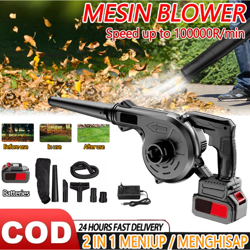 Mesin Blower angin 999VF 2 IN 1 Mesin Blower Baterai Blower Angin Blower Portable  Blower Keong Mesi