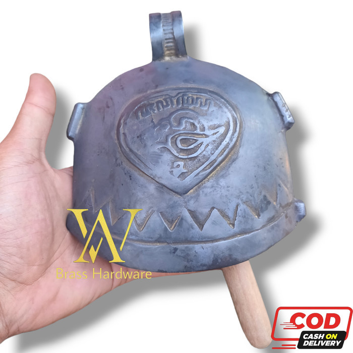 Bel lonceng klontong sapi kuningan antik 1403