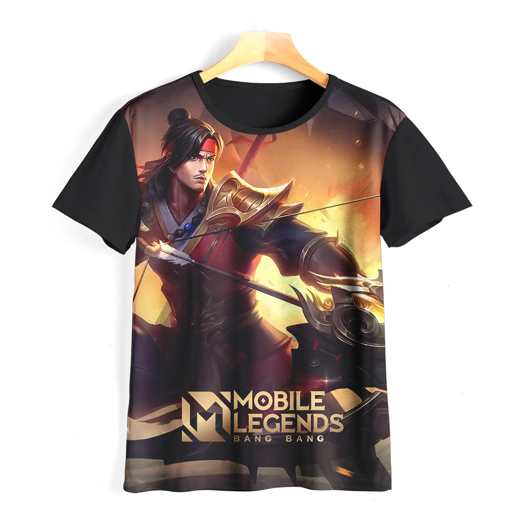 Kaos Mobile Legends Keren dan Adem | Kaos YI SUN SHIN Mobile Legends Anak & Dewasa | 06ML009 YI SUN 