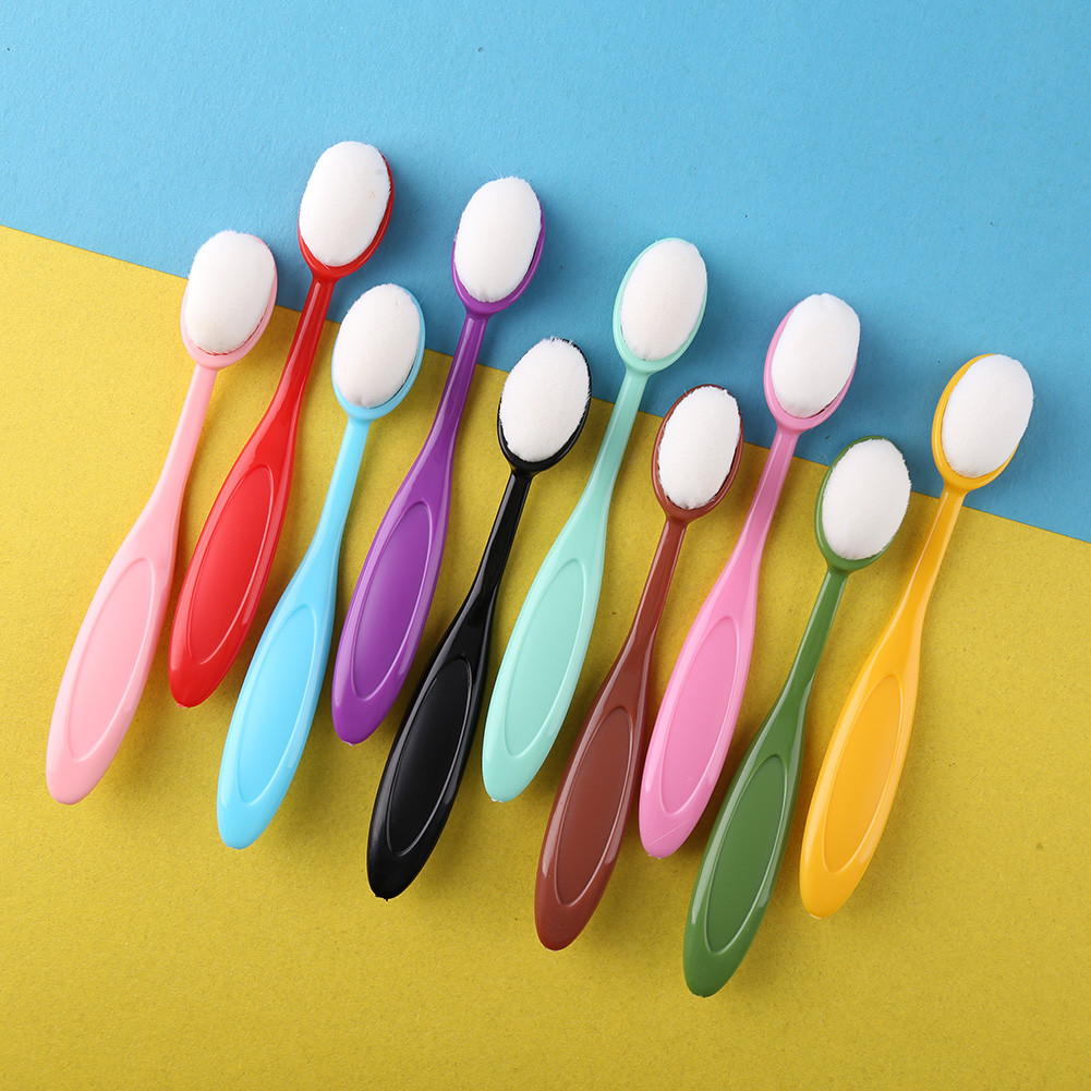 

10pcs Paint Roller Kid Art Craft Painting Tool Colorful Ink Blending Brush Painting Drawing Flat Brushes Art DIY Tools