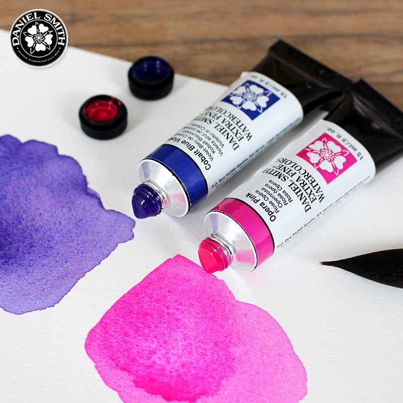 

American DANIEL SMITH Series2 Natural Mineral Extra Fine Watercolor Piant 15ml Tubes Painting Artists Drawing Supplies Acuarelas