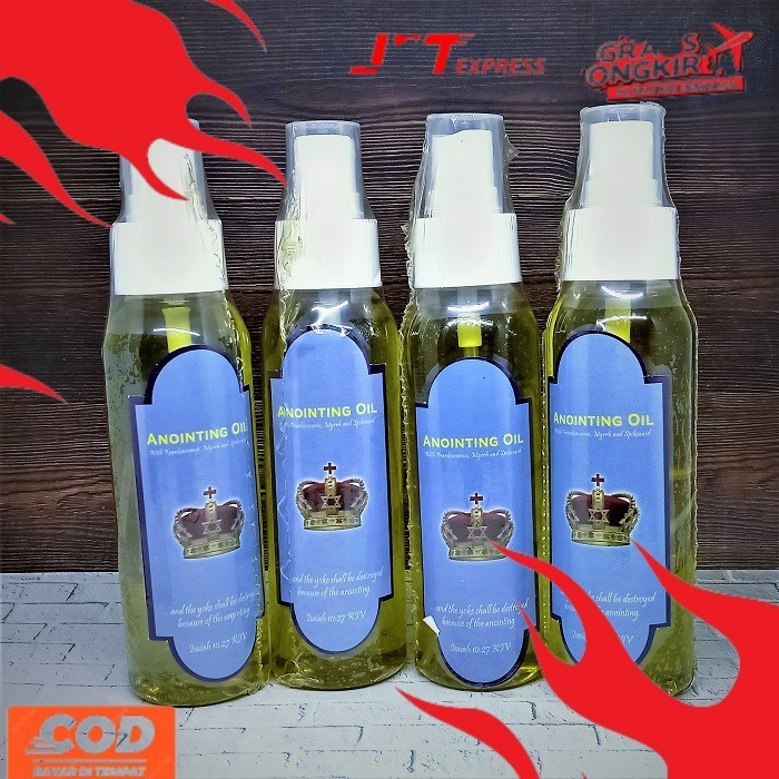 readyyy Minyak Urapan Spray Wangi 100 ml Anointing Oil Suci Profetik Bahtera Mahanaim Untuk Doa Doli