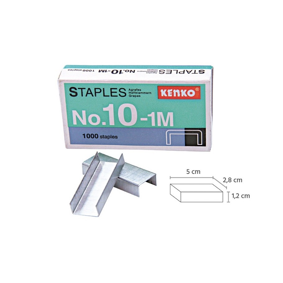 

KENKO Staples | Isi Stapler 10-1M | BlessingmaskOfficial ATK