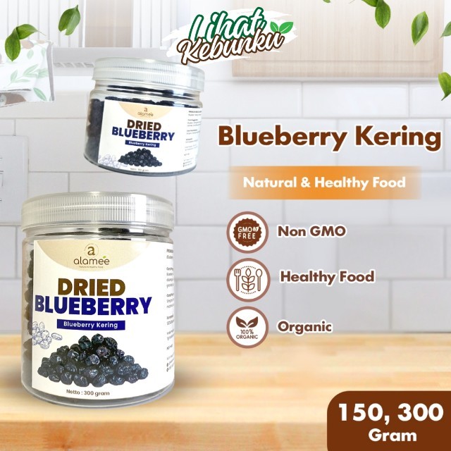 

ALAMEE Buah Kering Blueberry Dried Bluberry Cemilan Fruit LIHAT KEBUNKU