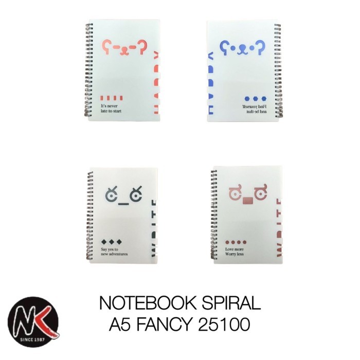 

Notebook Sipral A5 Fancy 25100/Buku Note Spiral