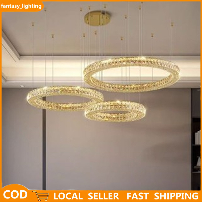 Lampu gantung ruang tamu desain mewah lampu utama ruang tamu