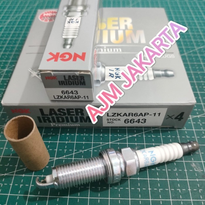 Busi laser iridium NGK livina march datsun go juke latio evalia 1pcs