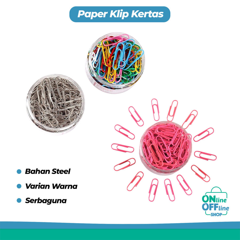

Paper Klip/Klip Kertas Warna Warni Free Tempat 1132