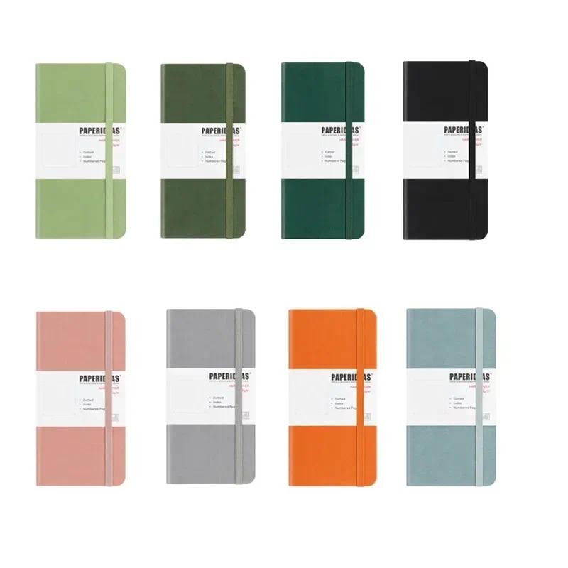 

Work Travel Pocket Daily Numbered Journal 100gsm Cover 158 Hard Thick Pages Notebook Dotted/ruled/squared/blank Paper Week