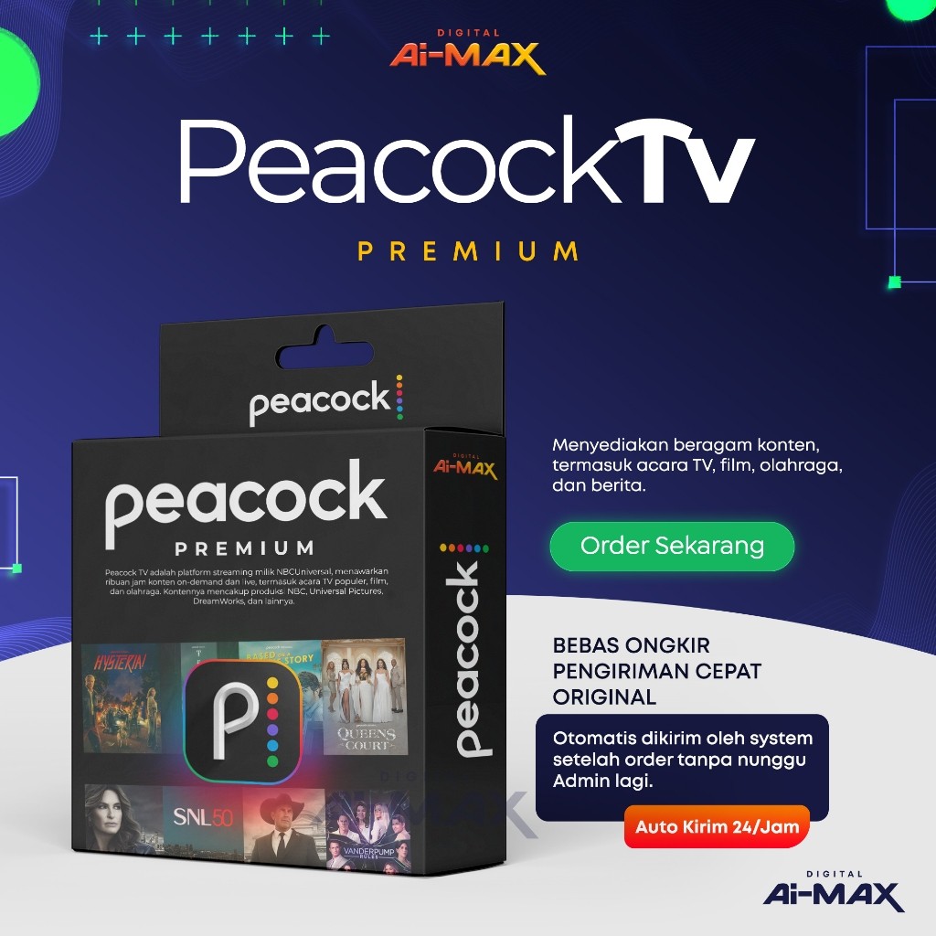 [1tahun] peacock tv | peacock tv premium