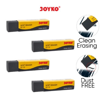 

Stip Eraser Penghapus Joyko EB-30 (1 PCS) - Penghapus Pensil panjang Hitam Joyko