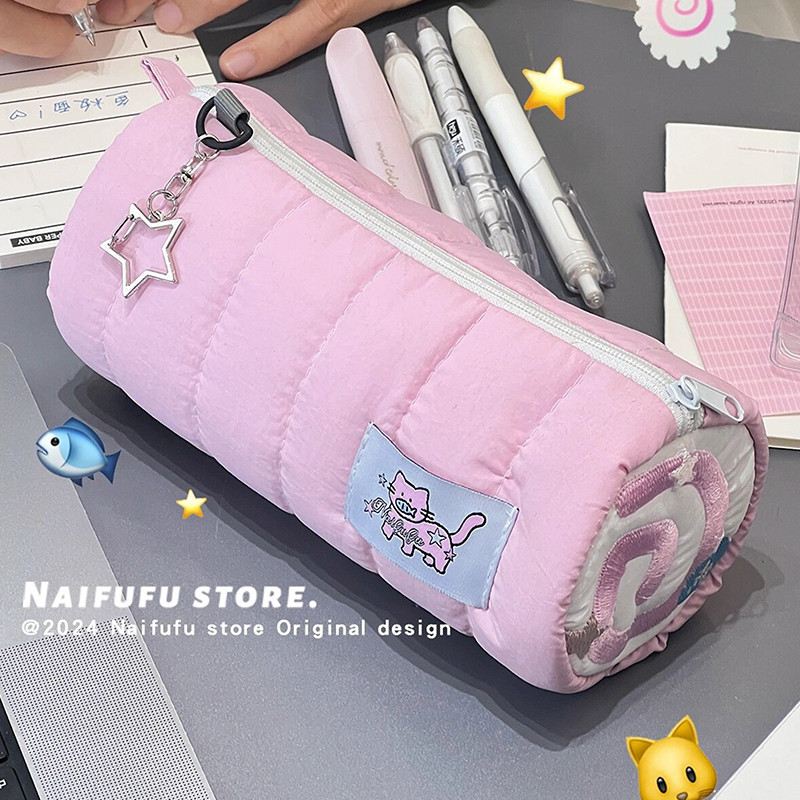 

Women Cat Cosmetic Bag Large Capacity Makeup Organizer Pouch Portable Travel Storage Bag