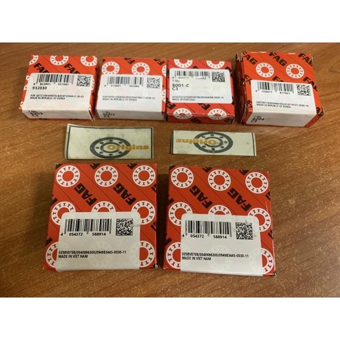 BEARING FULL SET KRUK AS F1Z F1ZR FORCE 1 BEARING RATIO FAG BARU