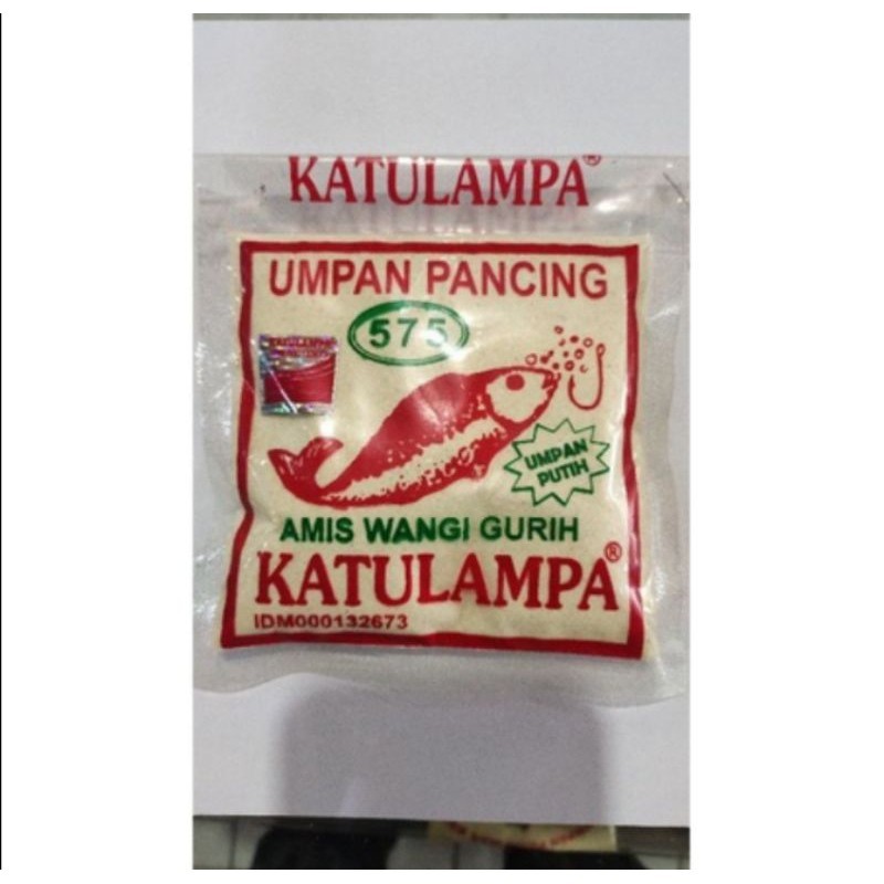 Umpan Katulampa amis wangi gurih 575//umpan putih//umpan ikan mas//umpan tepung yuri//umpan tepung t