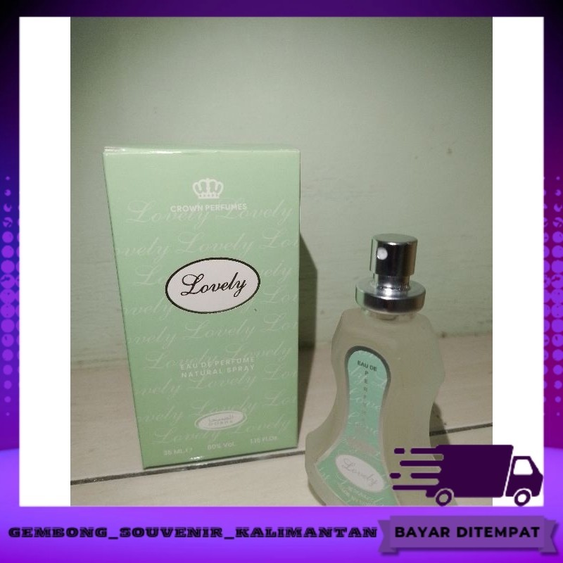 PARFUM 35ML DOBHA AROMA LOVELY / PARFUM DOBHA /parfum unisex |