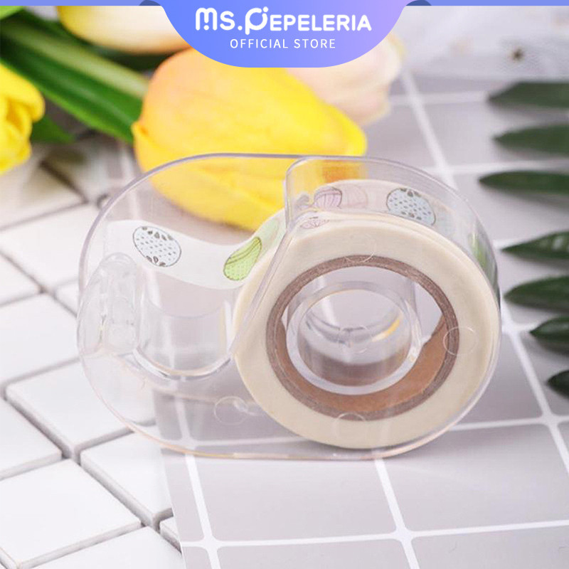 

Paper Tape Shears Transparan Plastic Tape Dispenser Cutting Tape Machine School-Ms.Pepeleria