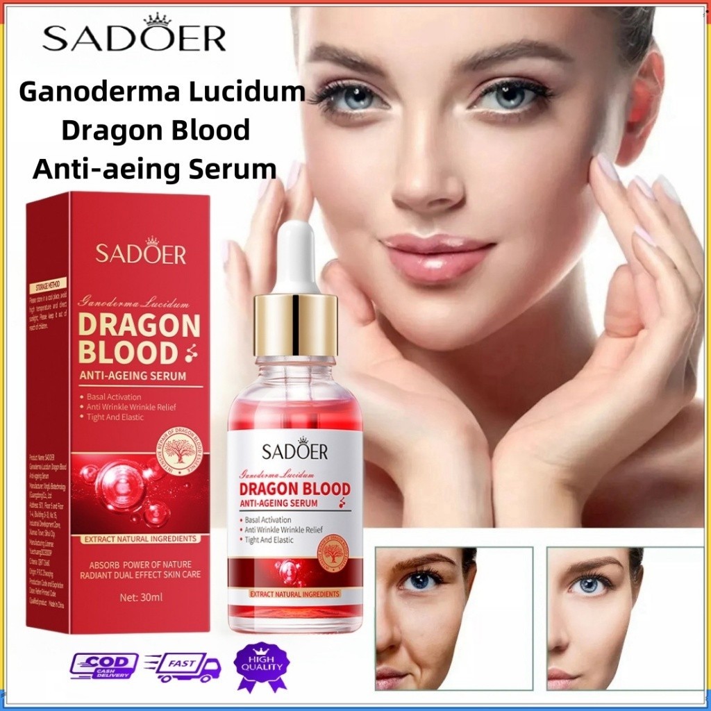 SADOER Anti-wrinkle essence Serum Anti Penuaan untuk Wajah dan Kulit Pengencang Kolagen Memudar Flek