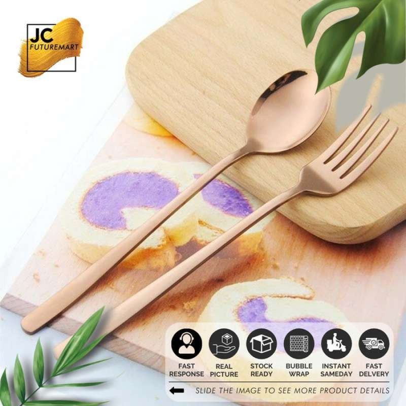 SUJEO - Sendok Stainless steel Korean Style - Rose Gold